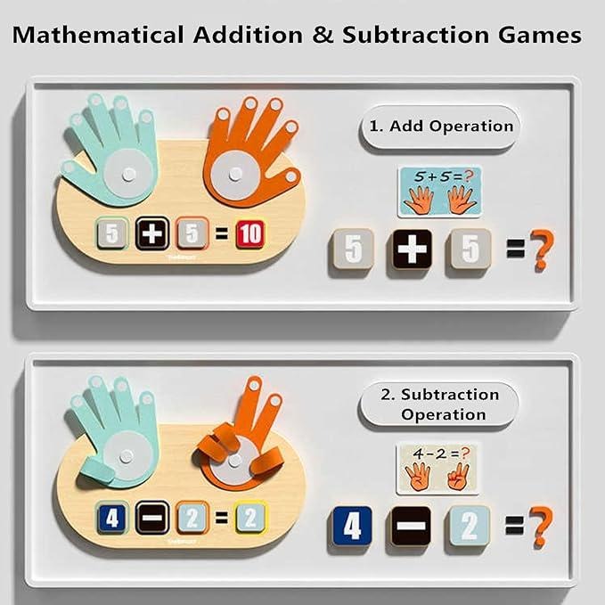 Montessori Wooden Number Counting Toy – Fun Math Learning for Kids (Ages 3–5)