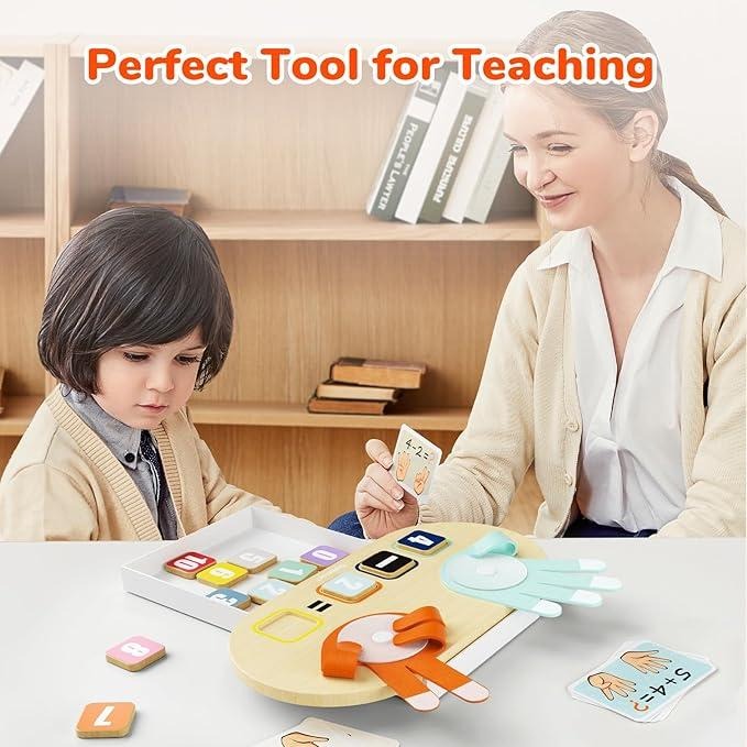 Montessori Wooden Number Counting Toy – Fun Math Learning for Kids (Ages 3–5)