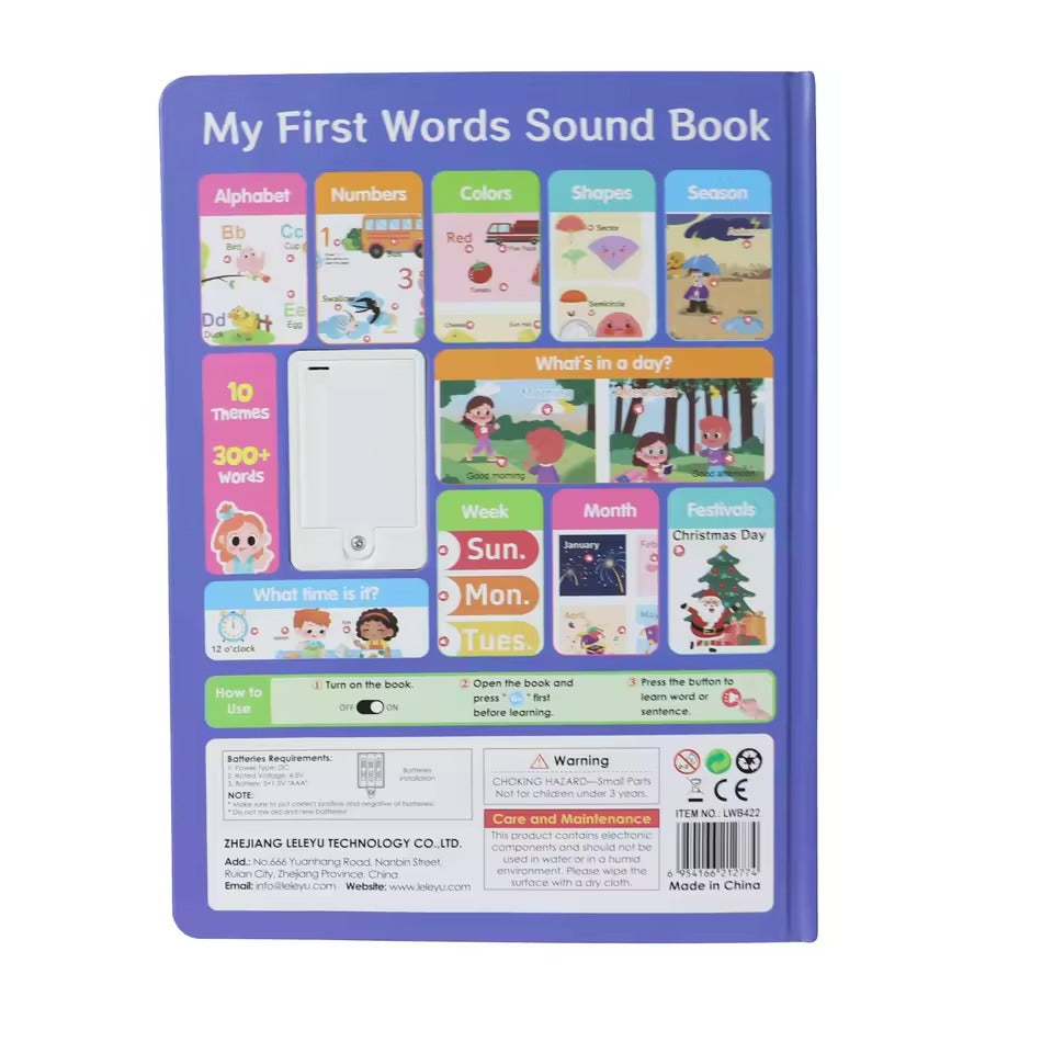 Interactive Talking Sound Book for Kids